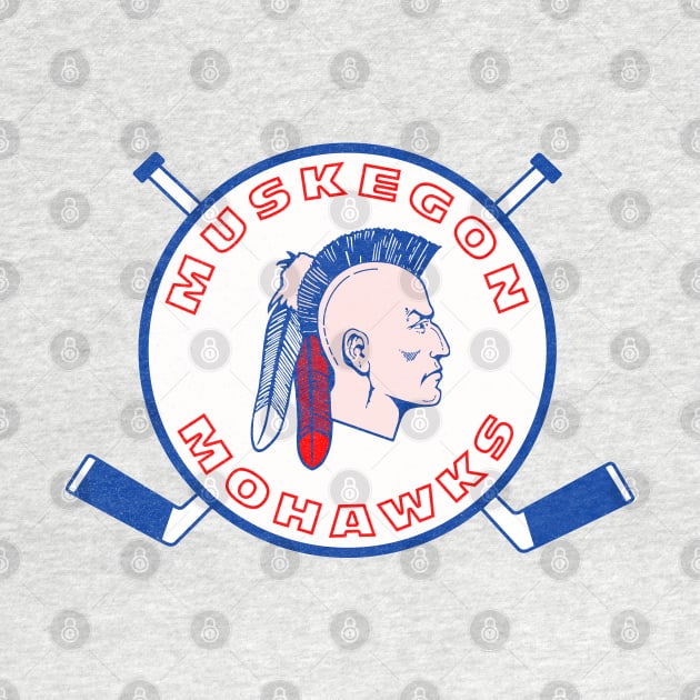 Iconic Muskegon Mohawks Hockey by LocalZonly